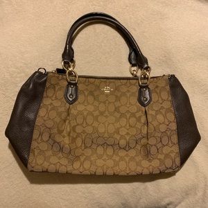 COACH SIGNATURE COLETTE CARRYALL